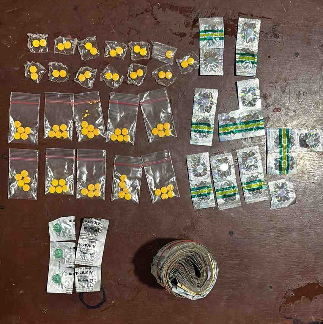 Barang bukti yang berhasil diamankan di salah satu lokasi