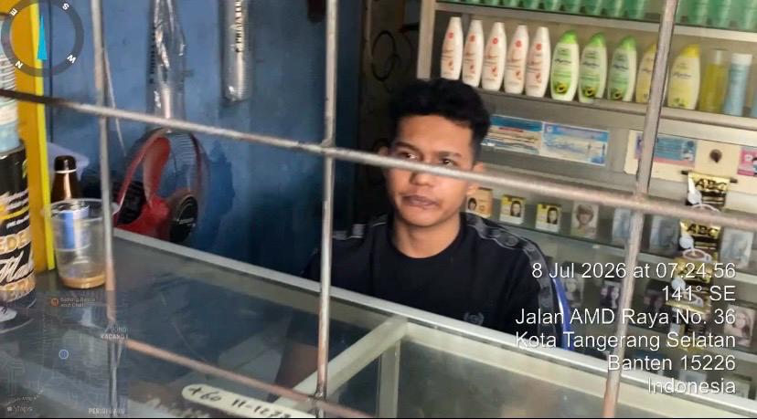 Penjaga toko yang melakukan percobaan tindakan kekerasan dan intimidatif